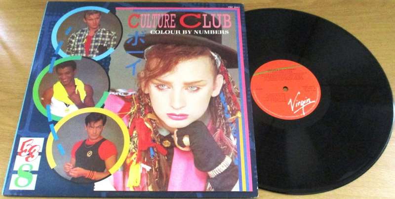 CULTURE CLUB Colour by Numbers South African Pressing VINYL LP RECORD