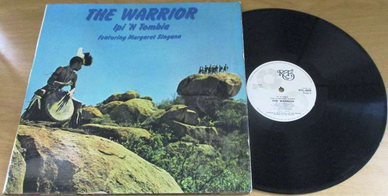 IPI TOMBIA The Warrior South African Pressing VINYL LP RECORD