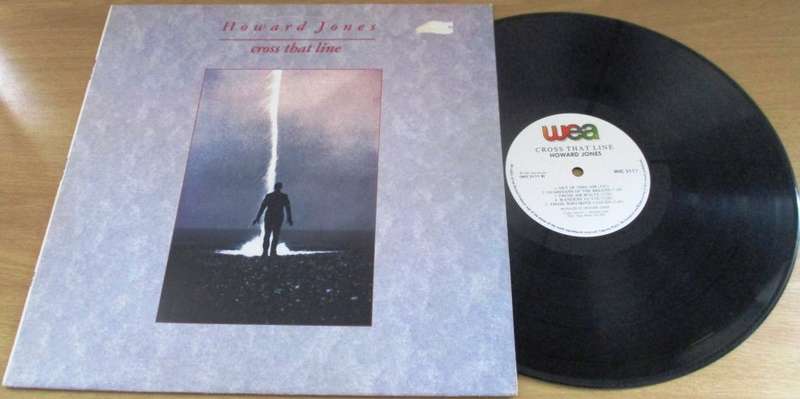 HOWARD JONES Cross That Line South African Pressing VINYL LP RECORD