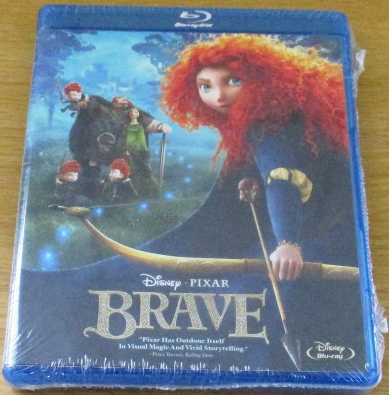 BRAVE Disney BLU RAY [BLU RAY SHELF]