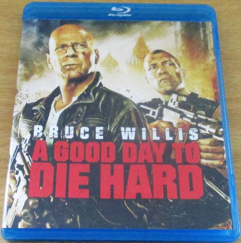 A GOOD DAY TO DIE HARD Bruce Willis BLU RAY [BLU RAY SHELF]