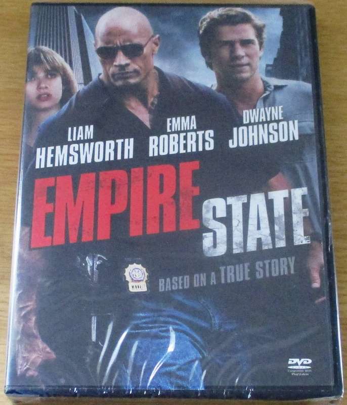 EMPIRE STATE Liam Hemsworth Dwayne Johnson [NEW BB DVD SHELF]