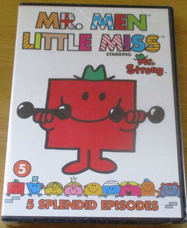 MR. MEN LITTLE MISS Starring Mr Strong 5 Spectacular episodes [NEW BB DVD SHELF]