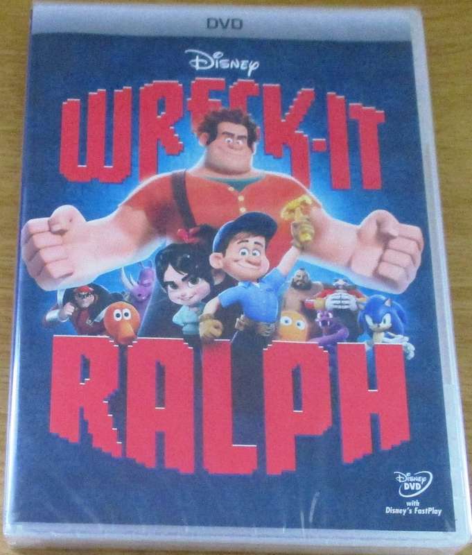 WRECK IT RALPH DVD [NEW BB DVD SHELF]
