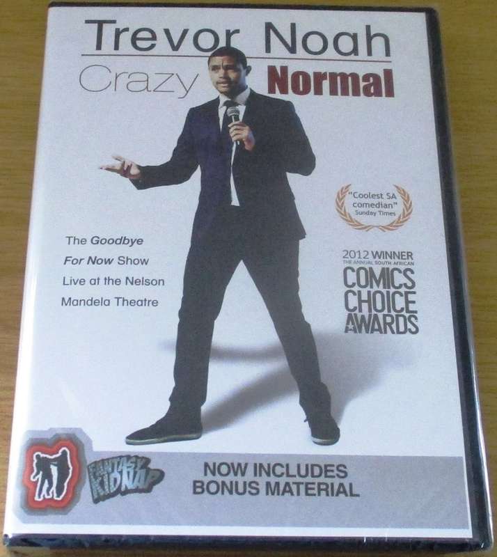 CRAZY NORMAL with Bonus Material Trevor Noah DVD [NEW BB DVD SHELF]