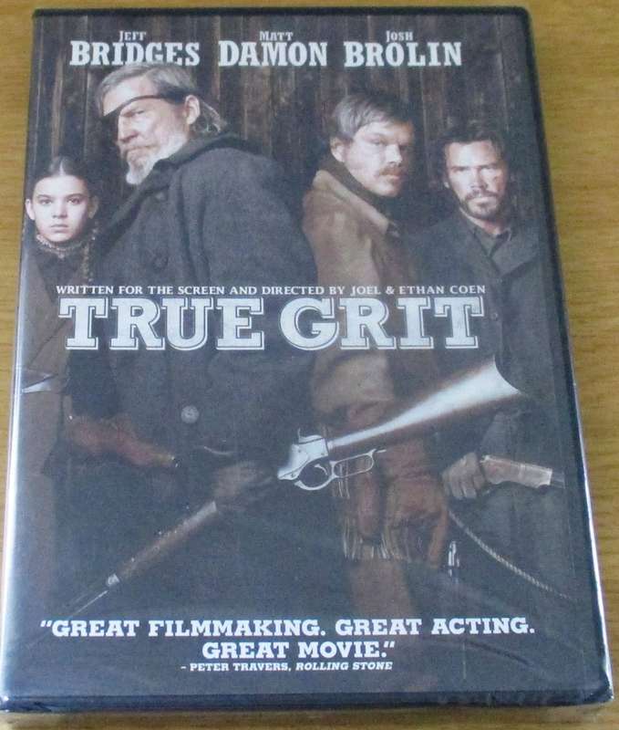 CULT FILM: TRUE GRIT Jeff Bridges Matt Damon DVD [NEW BB DVD SHELF]