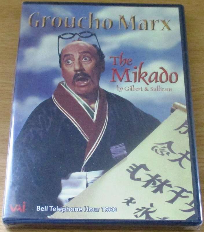 CULT FILM: GROUCHO MARX IN THE MIKADO DVD [NEW BB DVD SHELF]