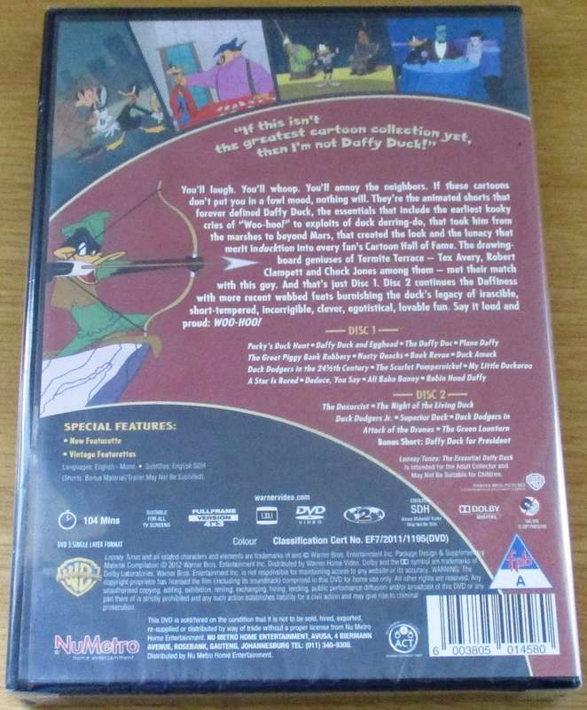 LOONEY TUNES THE ESSENTIAL DAFFY DUCK 2 DISC EDITION [NEW BB DVD SHELF]