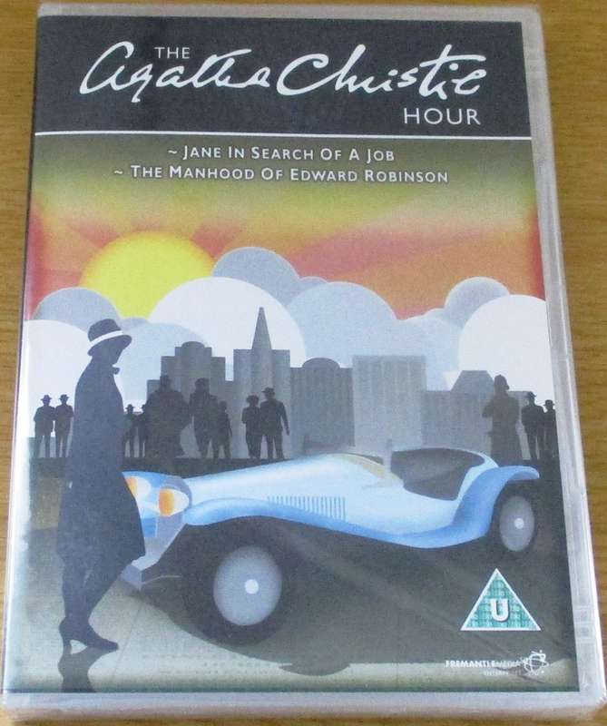 AGATHA CHRISTIE HOUR Jane in Search of a Job + Manhood of Edward Robinson [NEW BB DVD SHELF]