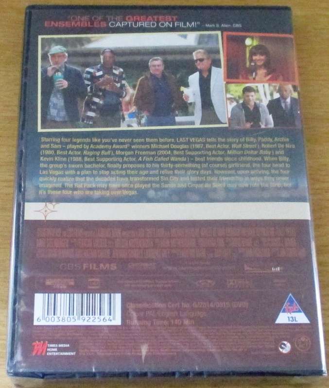 LAST VEGAS Douglas De Niro  Freeman [NEW BB DVD SHELF]