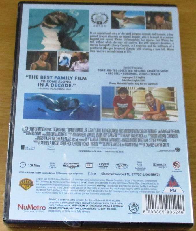 DOLPHIN TALE Harry Connick Jr Asley Judd [NEW BB DVD SHELF]