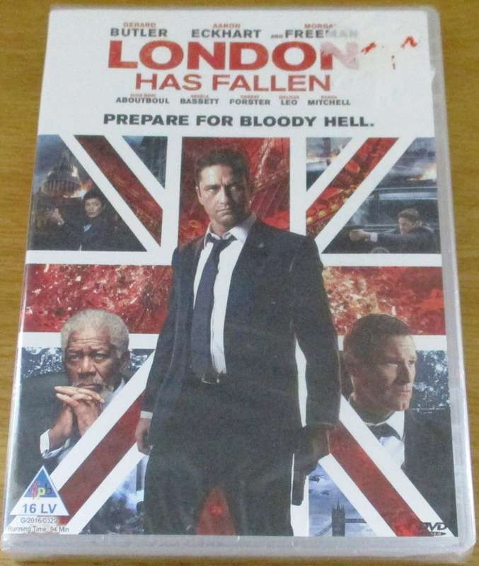 LONDON HAS FALLEN Gerard Butler Morgan Freeman [NEW BB DVD SHELF]