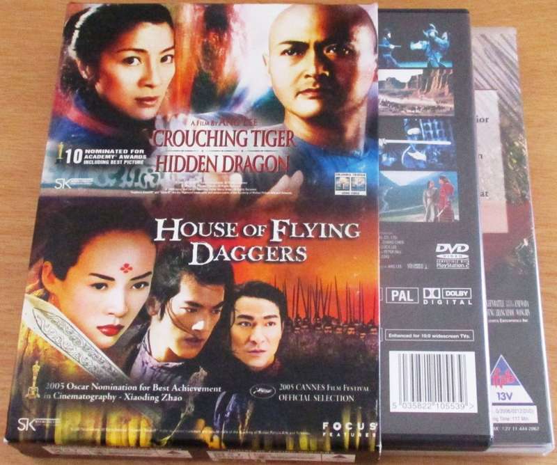 CROUCHING TIGER HIDDEN DRAGON + HOUSE OF FLYING DAGGERS [DVD BOX 3]