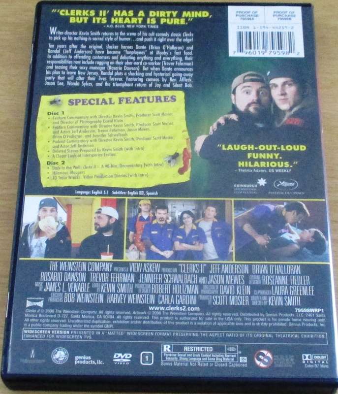 CULT FILMS: CLERKS II  DVD [DVD BOX 7]