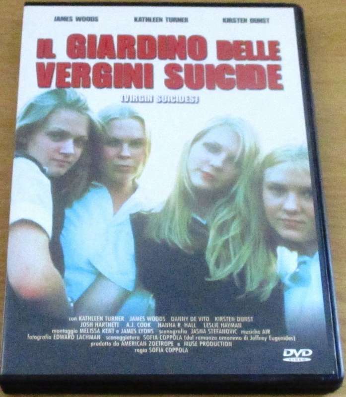 CULT FILMS: IL GIARDINO DELLE VERGINI SUICIDE Kirsten Dunst DVD [DVD BOX 10]