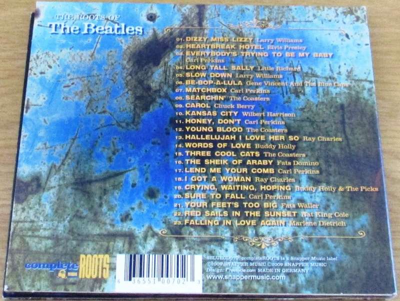The BLUES ROOTS OF THE BEATLES Digipak CD (msr]