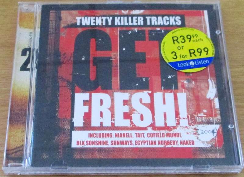 GET FRESH 20 Killer South African Hits CD [shelf v x 6]