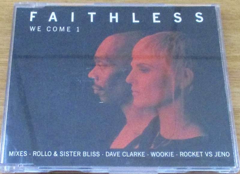 FAITHLESS We Come 1 CD Single [SHELF BB CD SINGLES]