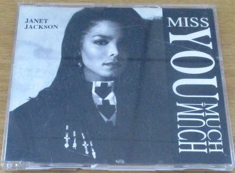JANET JACKSON Miss You Much CD Single [SHELF BB CD SINGLES]