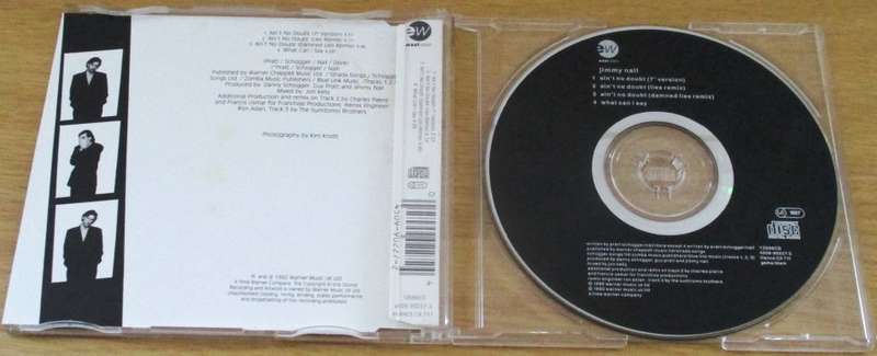 JIMMY NAIL Ain't No Doubt CD Single [SHELF BB CD SINGLES]