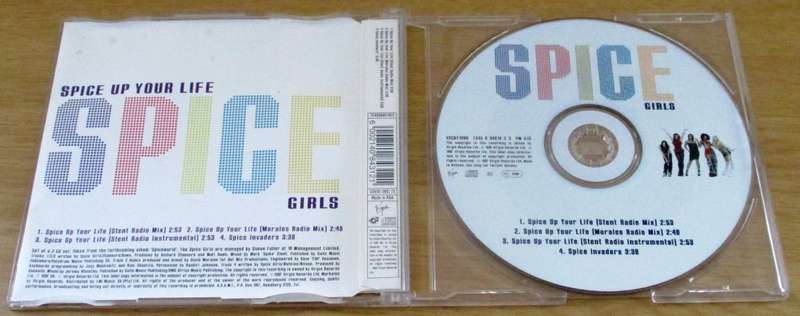 SPICE GIRLS Spice up your Life South African CD Single [SHELF BB CD SINGLES]