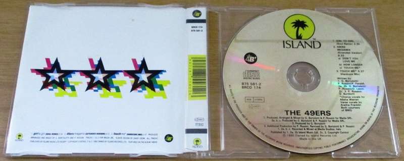 49ers Girl to Girl CD Single [SHELF BB CD SINGLES]