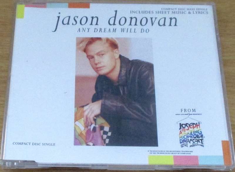 JASON DONOVAN Any Dream Will Do CD Single [SHELF BB CD SINGLES]