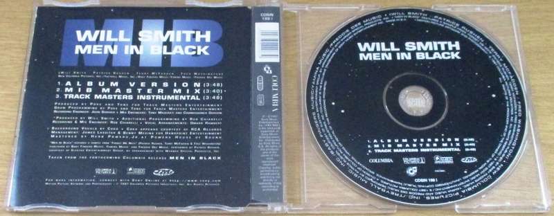 WILL SMITH Men in Black CD Single [SHELF BB CD SINGLES]