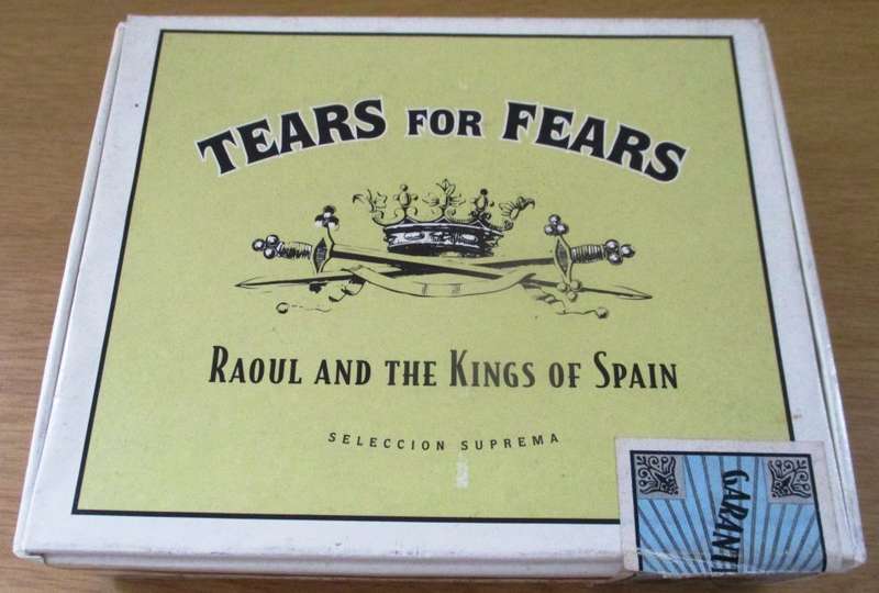 TEARS FOR FEARS Raoul And The Kings Of Spain USA Limited Edition Cigar Box  [BOX SET SHELF]
