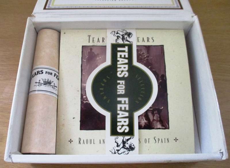 TEARS FOR FEARS Raoul And The Kings Of Spain USA Limited Edition Cigar Box  [BOX SET SHELF]