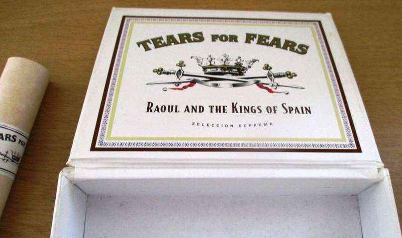 TEARS FOR FEARS Raoul And The Kings Of Spain USA Limited Edition Cigar Box  [BOX SET SHELF]