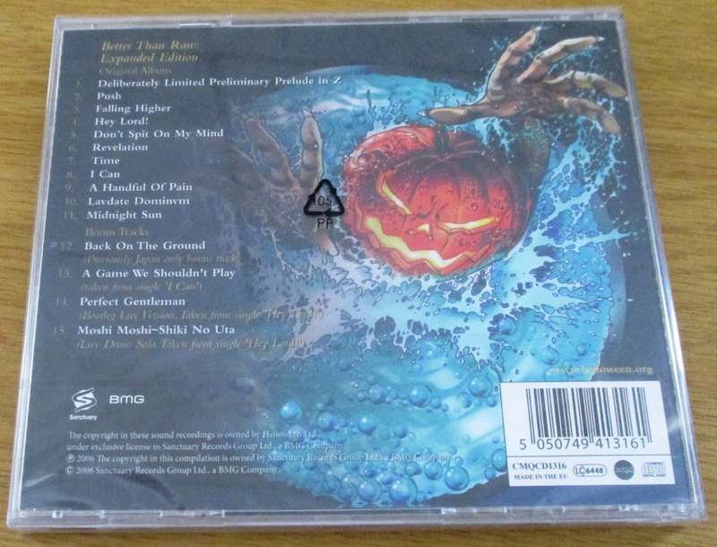 HELLOWEEN Better Than Raw Expanded Edition CD CD  [msr]