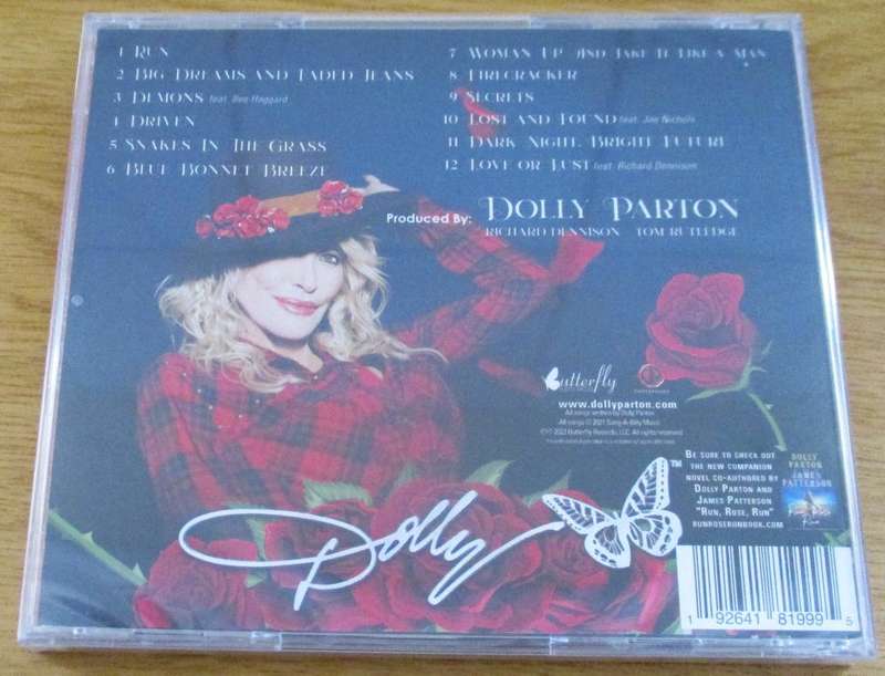 DOLLY PARTON Run Rose Run CD  [msr]