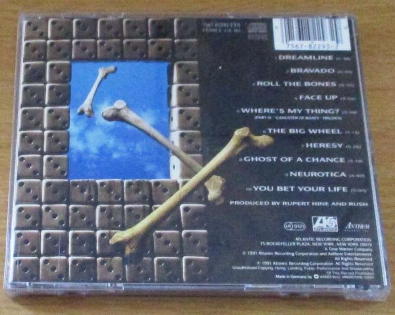 RUSH Roll the Bones IMPORT CD