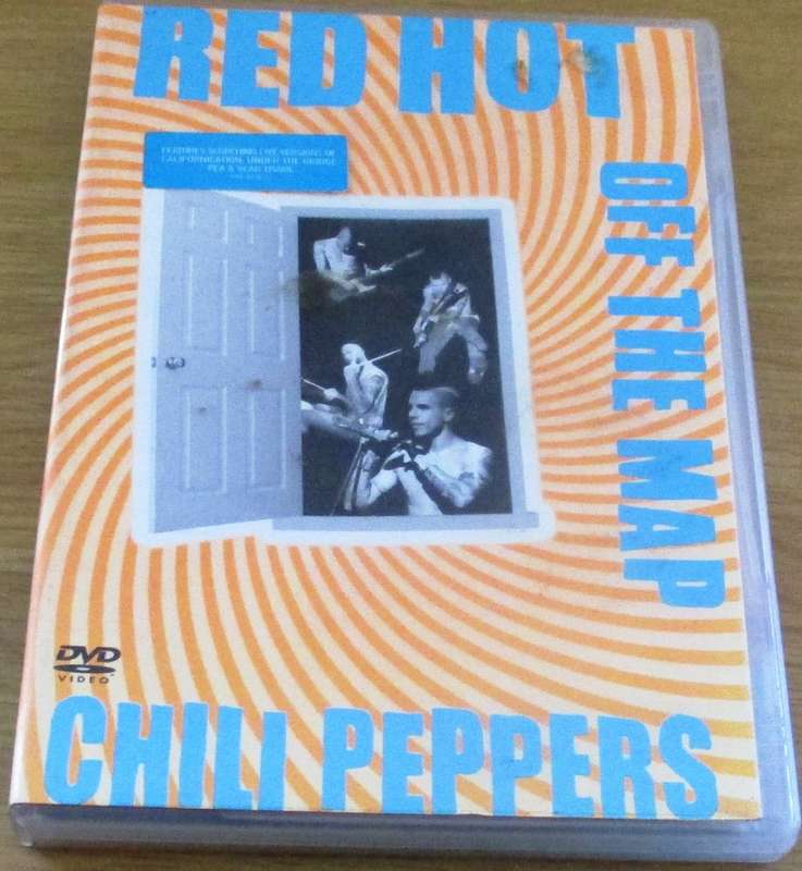 REH HOT CHILI PEPPERS Off the Map DVD  [MUSIC DVD SHELF]