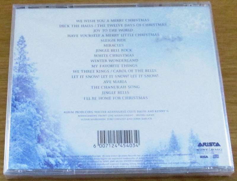 KENNY G The Greatest Holiday Classics CD