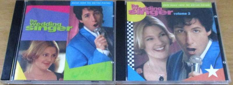 SOUNDTRACK: THE WEDDING SINGER Volume 1 + 2 CD [Shelf V Box 6]