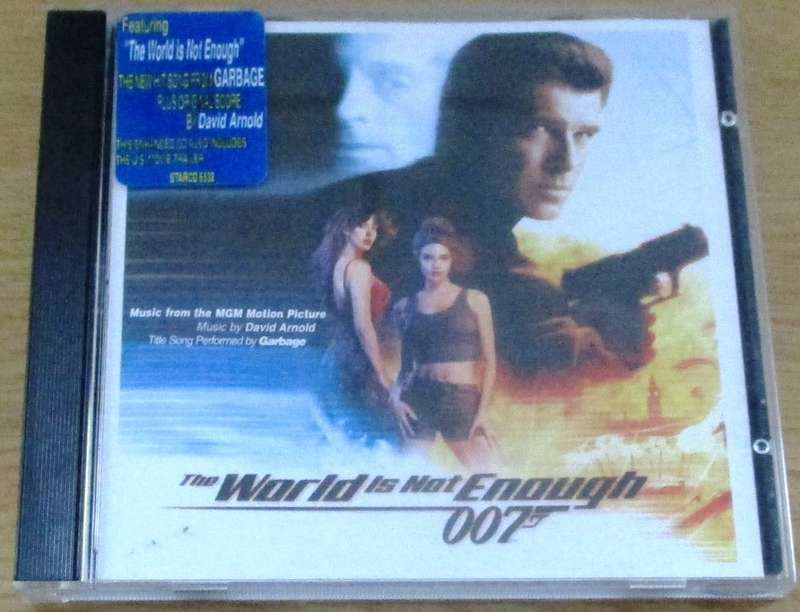 SOUNDTRACK: THE WORLD IS NOT ENOUGH CD [Shelf V Box 6]
