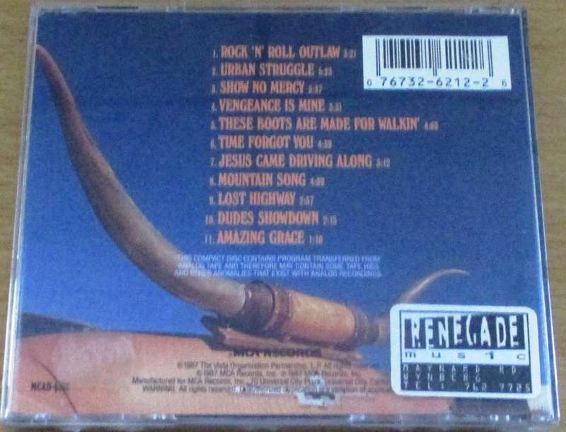 SOUNDTRACK: DUDES CD [Shelf V Box 6]