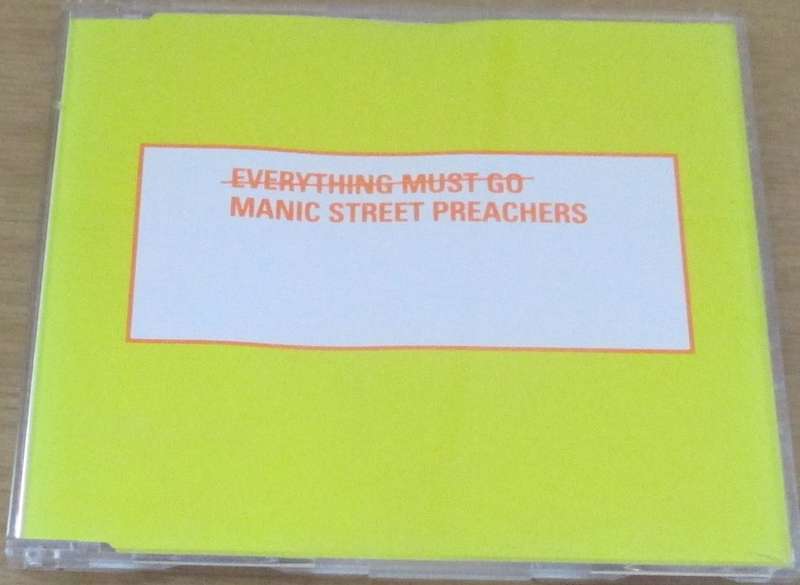 MANIC STREET PREACHERS Everything Must Go CD Single [Shelf G Box 2]