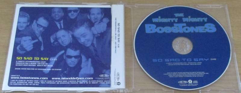 THE MIGHTY MIGHTY BOSSTONES So Sad to Say [Shelf G Box 6]