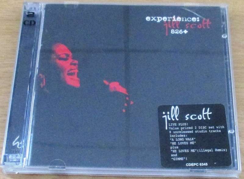 JILL SCOTT Experience: Jill Scott 826+ [Shelf G Box 12]