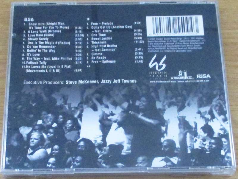 JILL SCOTT Experience: Jill Scott 826+ [Shelf G Box 12]