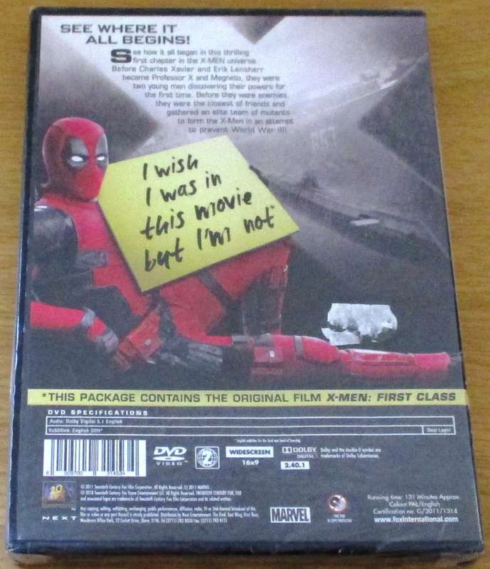 X-MEN First Class DVD