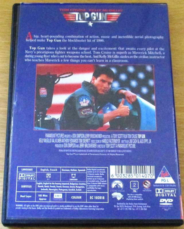 TOP GUN O.S.T. DVD