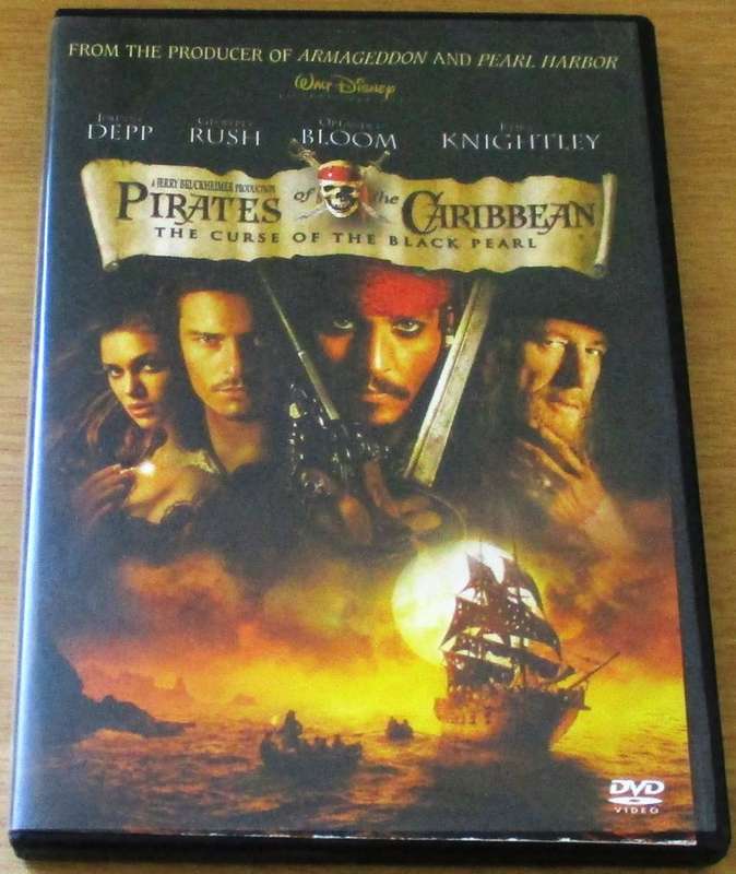 PIRATES OF THE CARIBBEAN The Curse of the Black Pearl Johnny Depp DVD [DVD BOX 15]