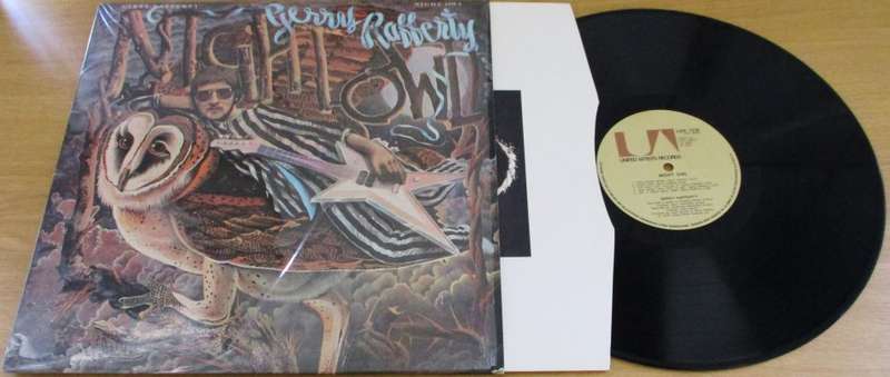 GERRY RAFFERTY Night Owls LP VINYL RECORD