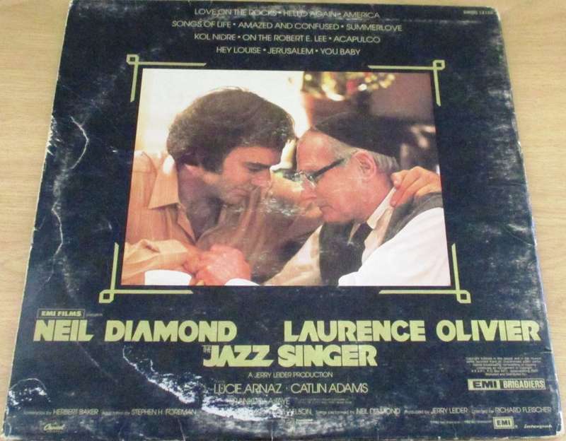 NEIL DIAMOND The Jazz Singer LP VINYL RECORD