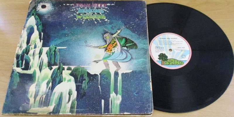 URIAH HEEP Demons and Wizards LP VINYL RECORD