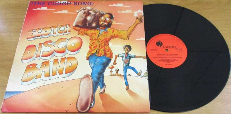 SCOTCH DISCO BAND The Cough Song LP VINYL RECORD